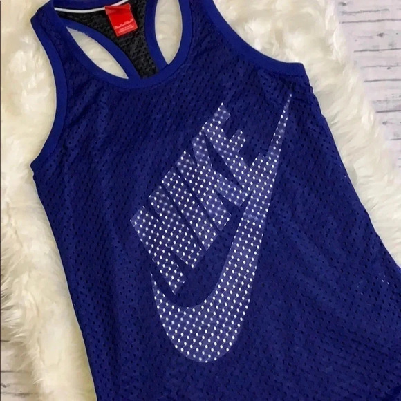 Nike ‘Just do it’ Mesh Racerback Tank Size XS - Picture 2 of 8